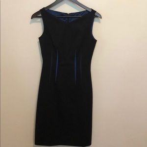 Elie Tahari navy dress